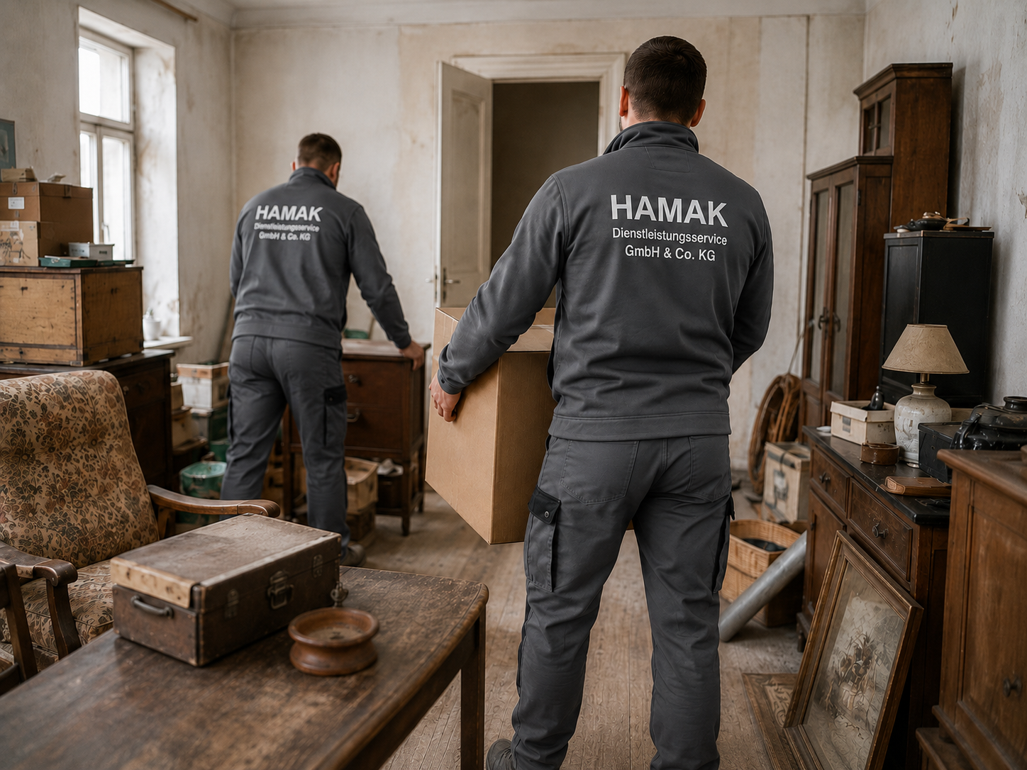 Entrümpelung von Wohnung, Keller und Gewerbefläche in Hamburg