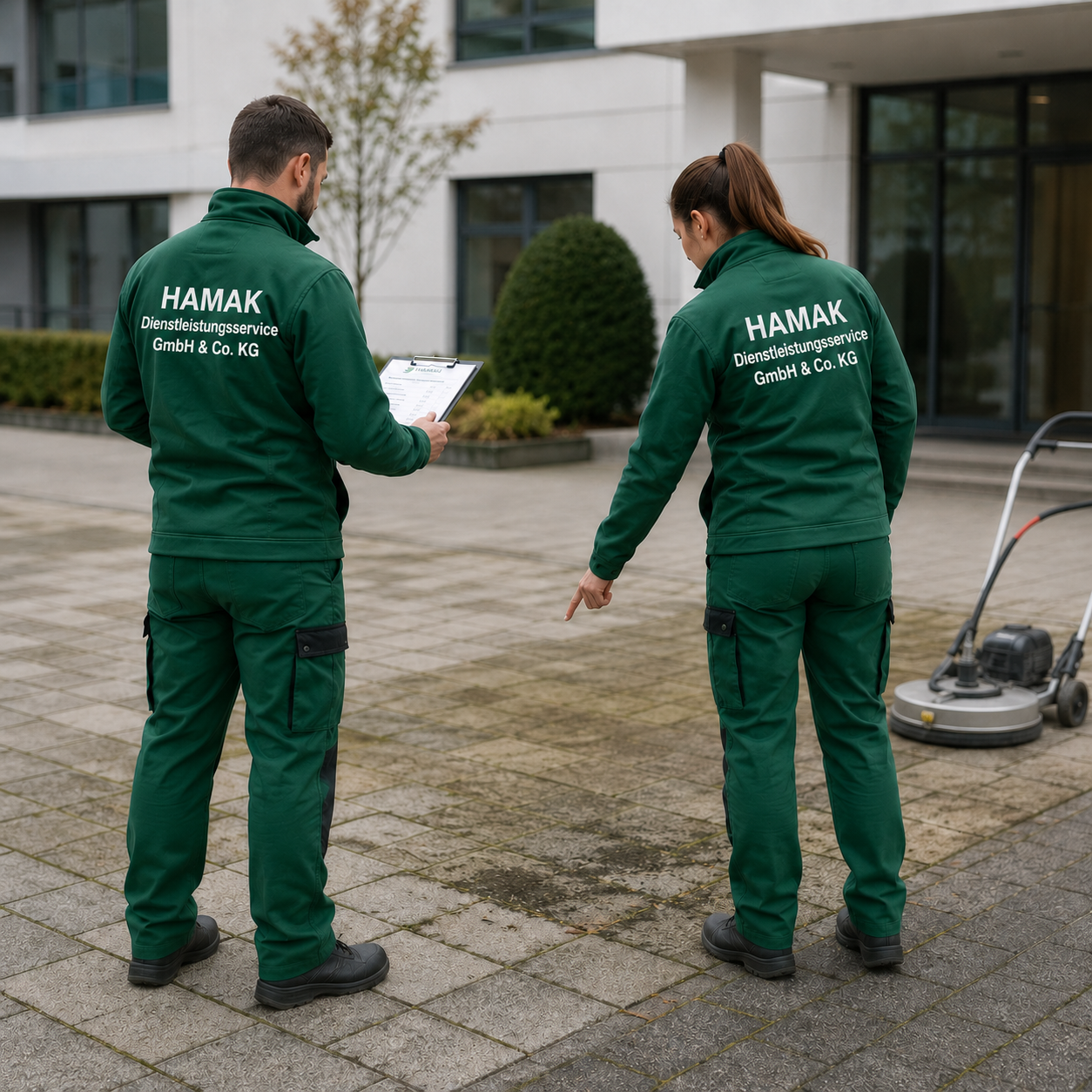 Checkliste für Flächenreinigung und Außenflächen in Hamburg