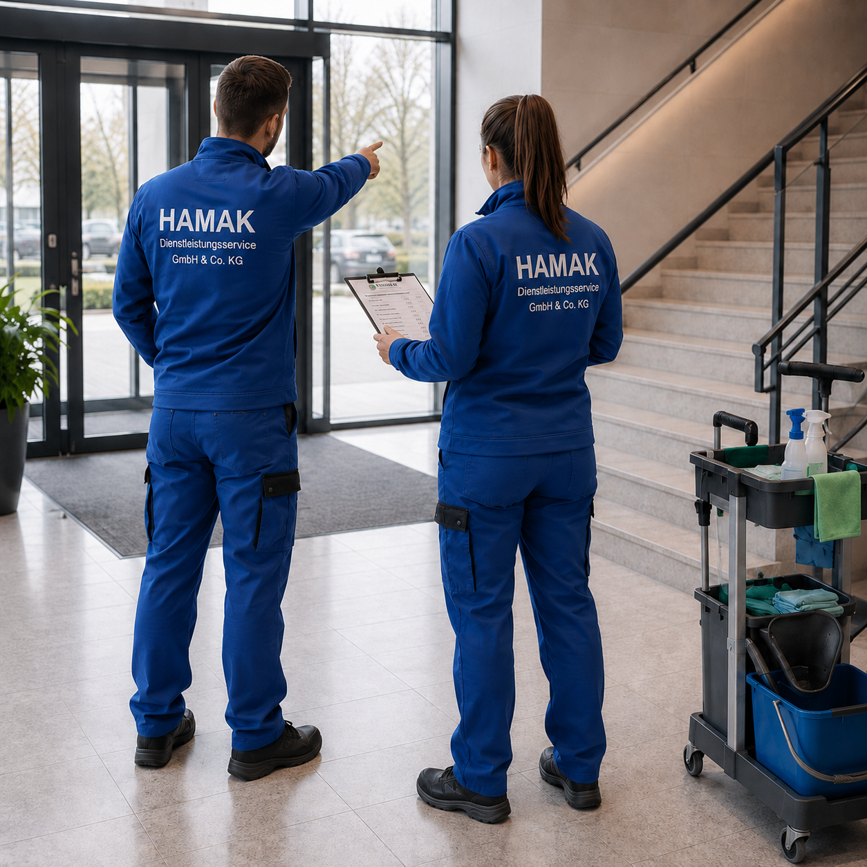 Checkliste für Reinigungsbereiche und Objektpflege in Hamburg